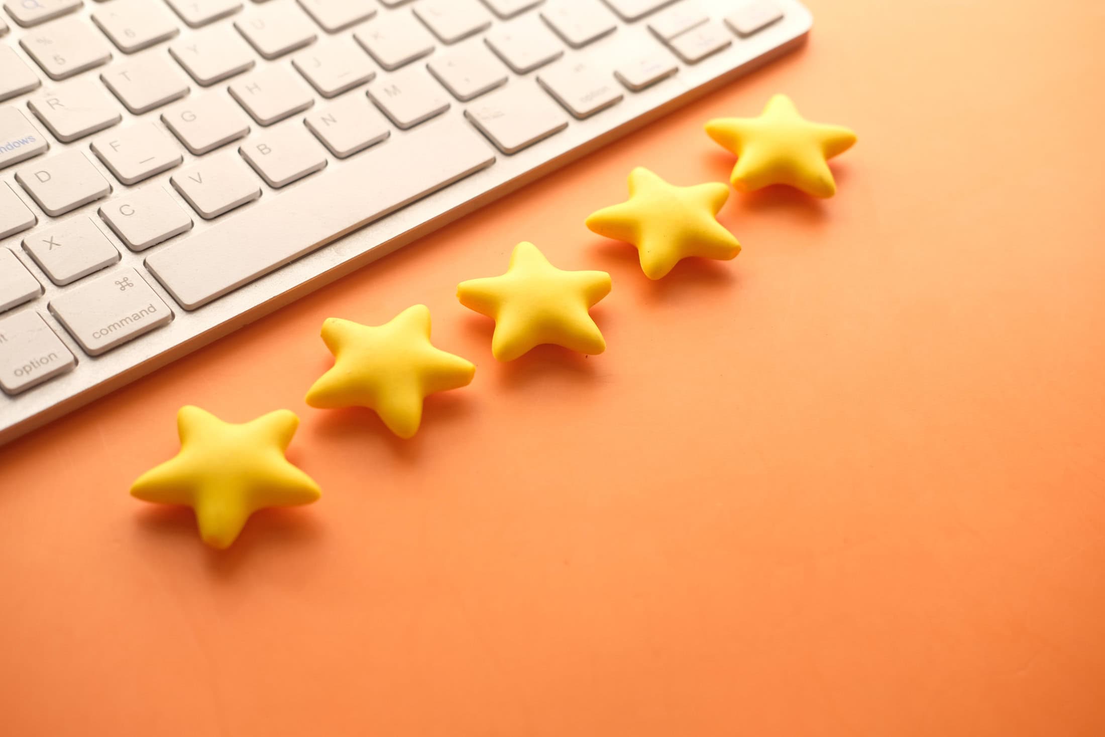 Five star ratings are important for local businesses.
